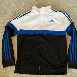 Adidas track jacket size large